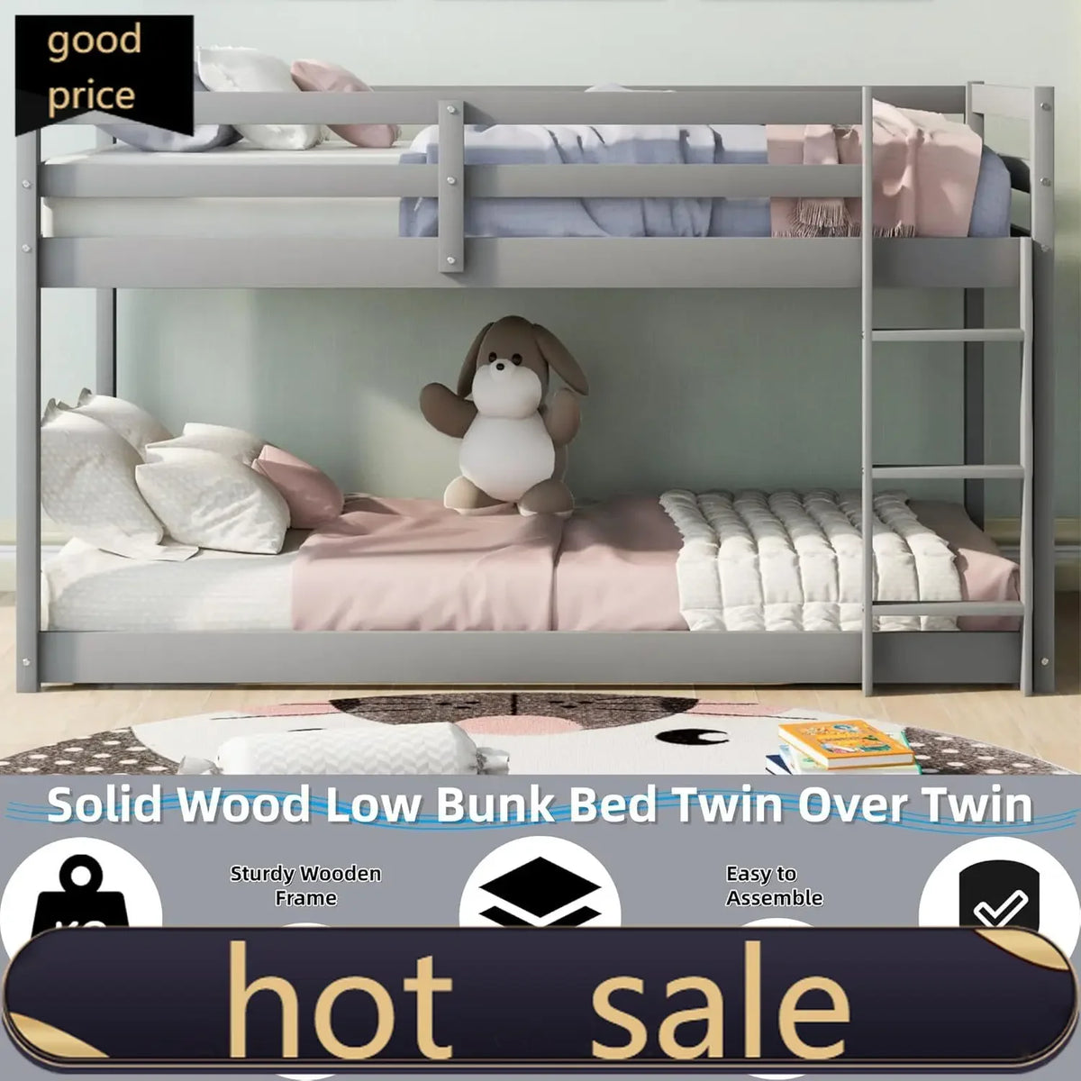 Durable Kids Bed Frame Designed for Long-Lasting Performance