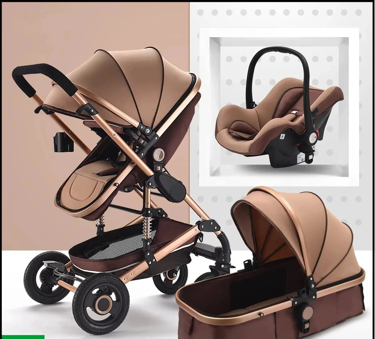 Luxurious Multipurpose High Landscape Infant Pushchair childrensterritory