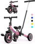Five-in-One Adjustable Toddler Balance Learning Tricycle childrensterritory