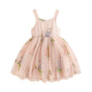 Floral Embroidery Baby Girls' Tulle Princess Dresses childrensterritory