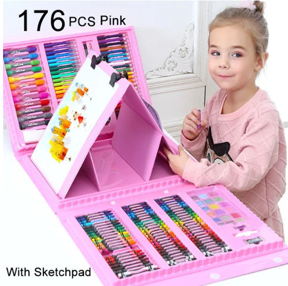 Kids Art Painting Set with Drawing Board Educational Toy