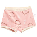 4PCS Little Girls Cotton Breathable Cartoon Briefs childrensterritory