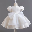 Short Sleeveless Lace Design Summer Party Dresses For Girls childrensterritory