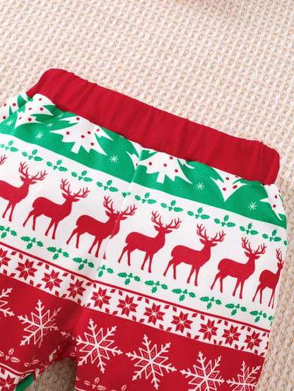 Long-Sleeved Christmas Outfit For Baby Kids childrensterritory