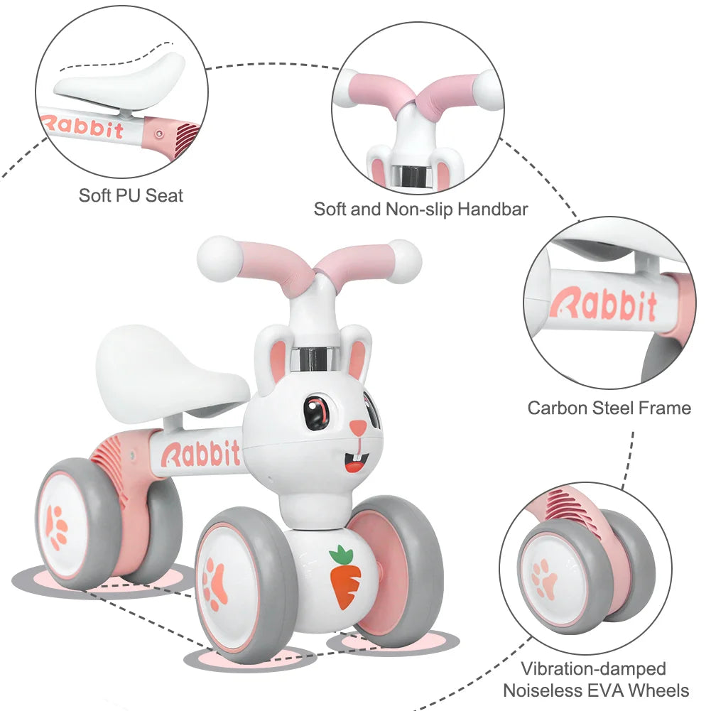 Baby Balance Bike Ride-On Toys without Pedal