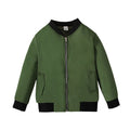 Kids Girls Boys Windproof Warm Jacket With Pockets