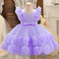 Stylish Flower Girls' Princess Party Dress for Birthday childrensterritory