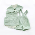 Baby Boy's Green Birthday Party Gentleman's Suit childrensterritory