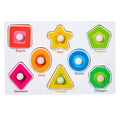 Kids Shape Matching Wooden Puzzle Educational Toys childrensterritory