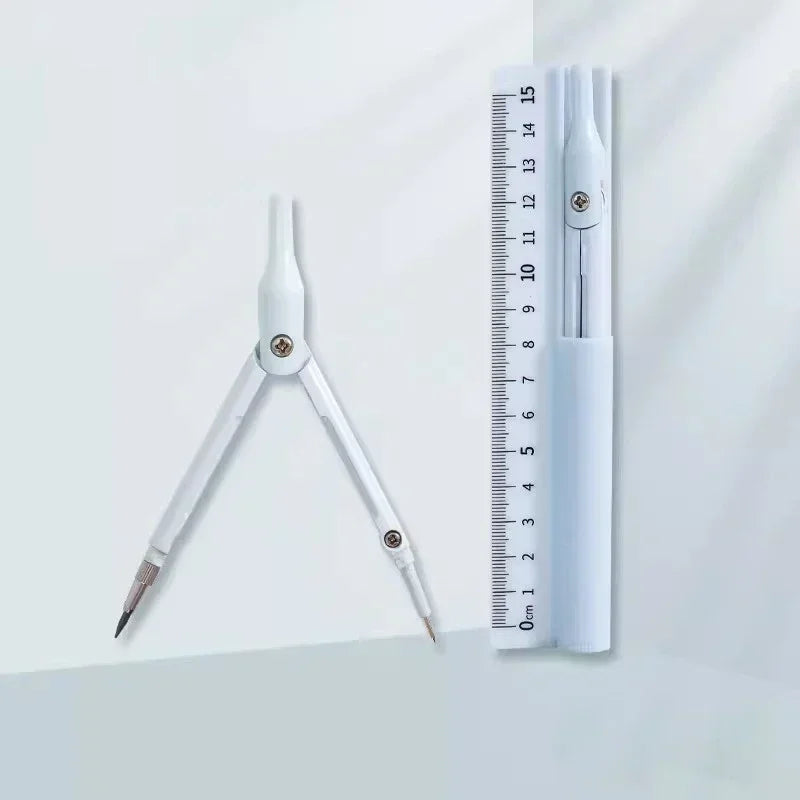 Multifunctional Drawing Compass with Ruler Pencil Set childrensterritory
