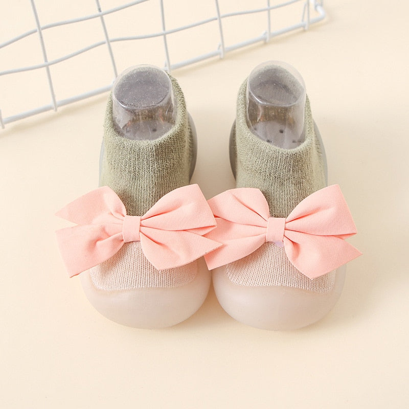 Baby Cartoon Print Soft Rubber Sole Booties childrensterritory