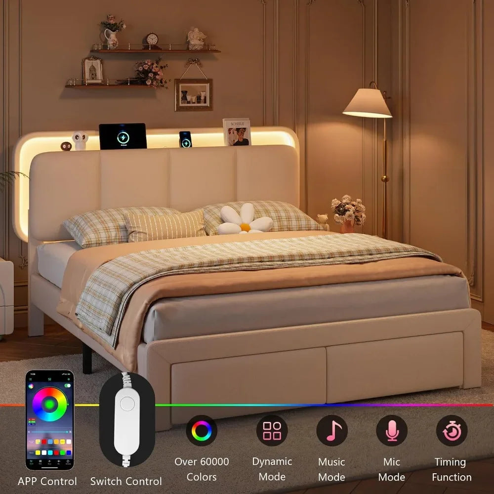 Smart Design Luxury Kids Comfort Bed Frame
