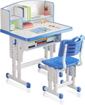 Adjustable Kids' Study Table and Chair Sets