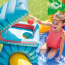 Inflatable Dinosaur Design Outdoor Playhouse with Pool