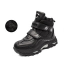 Anti-slip Kids Boys Ankle Boots with Motorcycle Hook and Loop childrensterritory