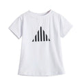 Kids Girls Unicorn Print Short Sleeve Party Wear Tops childrensterritory