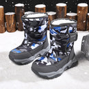 Kids Rubber Sole Outdoor Waterproof Long Snow Boots childrensterritory