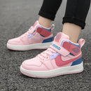 Warm Plush High-Top Kids Sports Sneakers childrensterritory