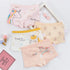 4PCS Little Girls Cotton Breathable Cartoon Briefs childrensterritory