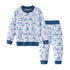 Baby and Kids Printed French Toile Cozy Pajamas and Footies childrensterritory