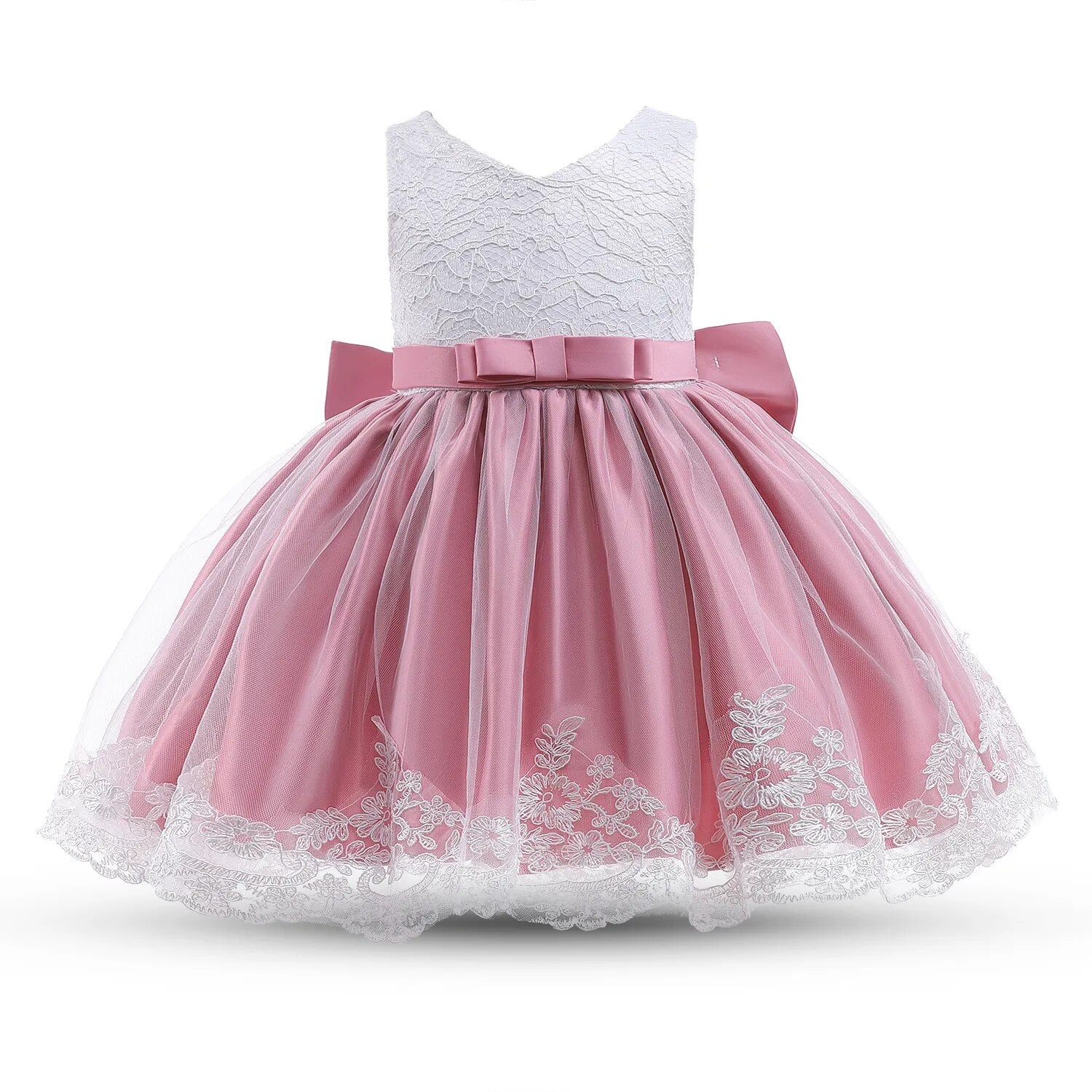 Baby Girls Princess Dress with Beadings for Christening childrensterritory