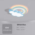 Rainbow Clouds Design Ceiling Lamp for Bedroom childrensterritory