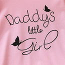 Girls Flared Sleeve Letter Printed Top with Leopard Print Pants Set childrensterritory