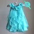 Baby Girl Elegant Chiffon Birthday Party Dresses & Headband childrensterritory