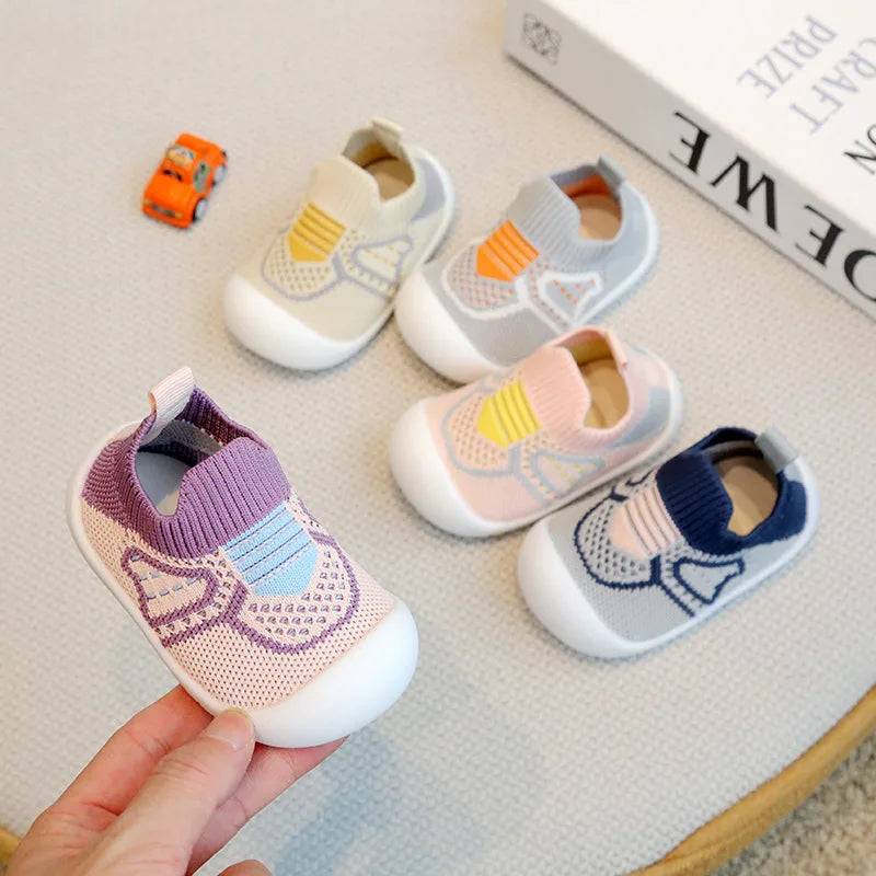 Kids Solid Color Soft Casual Shoes