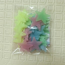 3D Stars Luminous Fluorescent Wall Stickers childrensterritory