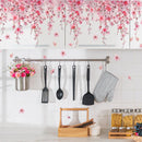 Pink Flower Design Girls Room Wall Decal childrensterritory