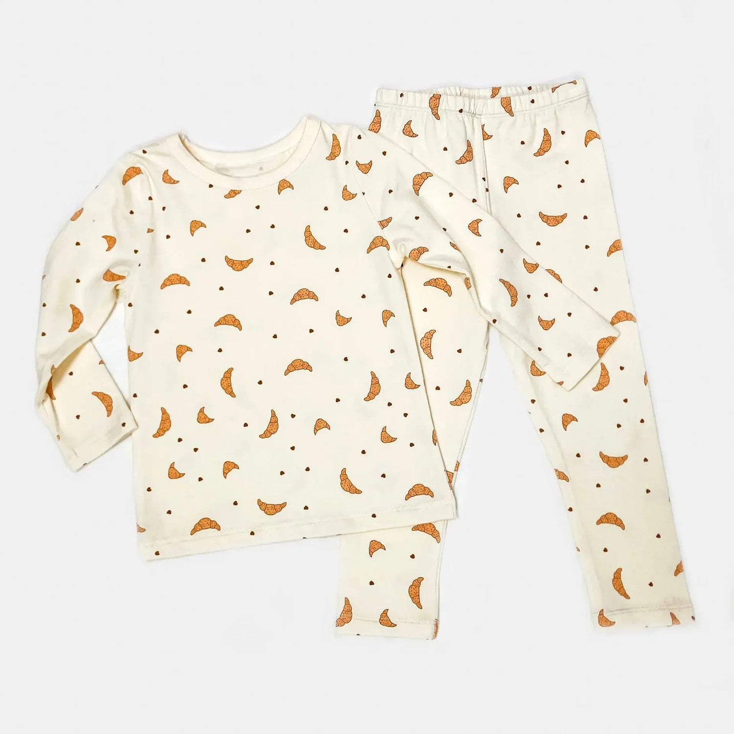 Toddlers 2pcs Casual Homewear Printed Pajama Set childrensterritory