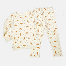 Toddlers 2pcs Casual Homewear Printed Pajama Set childrensterritory