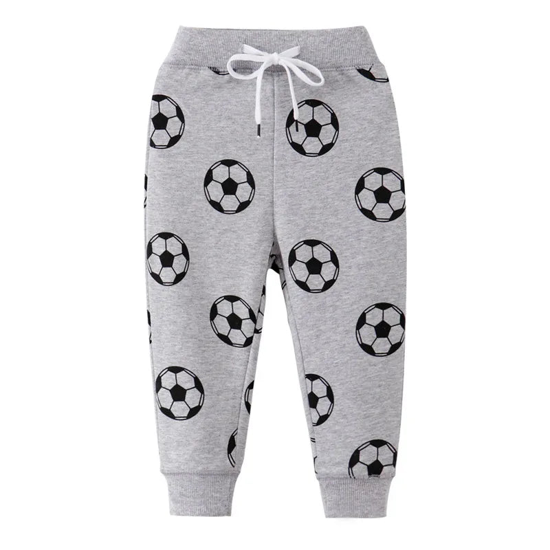 Kids Boys Full Length Animals Print Sweatpants