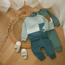 2PCS Warm Sweatshirts and Long Pants Baby Tracksuit childrensterritory