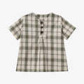Kids' Grid and Floral Design Family Matching Cotton Clothes Sets childrensterritory