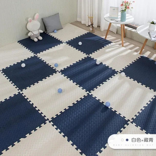 Soft Interlocking Puzzle Mat Play for Kids Room