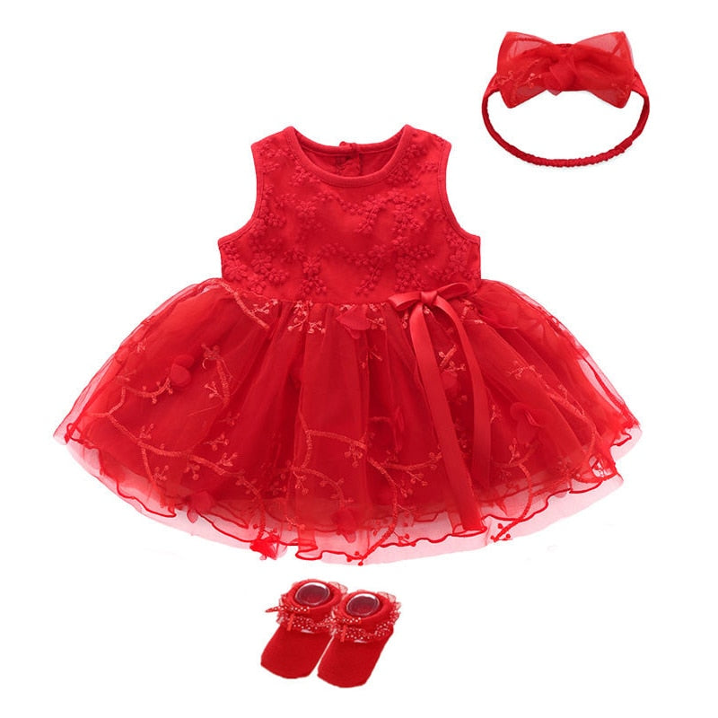 Baby Girl Pink Princess Clothing Sets for Birthday Party childrensterritory