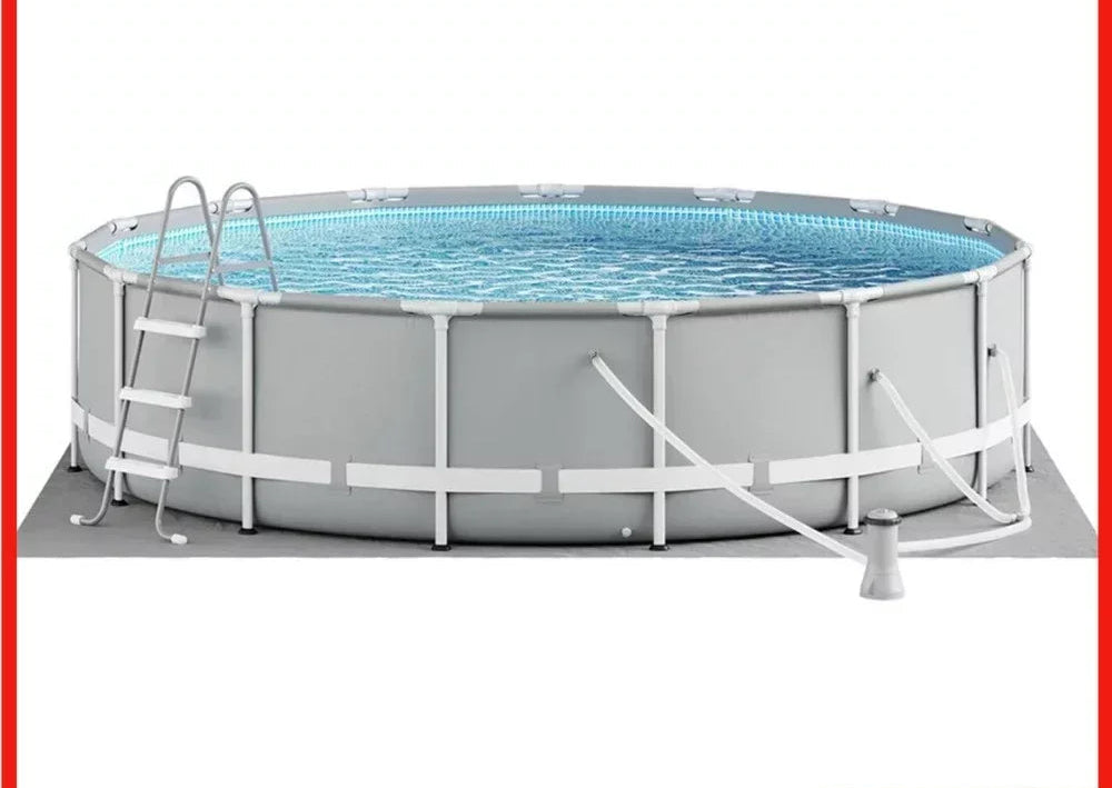 Large Patio Swimming Pool with Ladder for the Whole Family childrensterritory