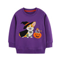 Various Cartoon Design Little Girls' Long Sleeve Sweatshirts childrensterritory