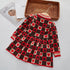 Kids Girls Fashionable Print Skirt Princess Sweater Dresses childrensterritory