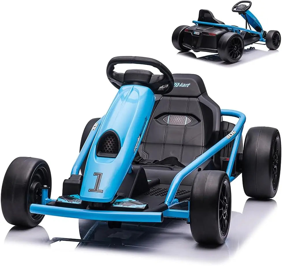 Kids 4 Wheel Ride on Car w/ Clutch &amp;amp; Hand Brake