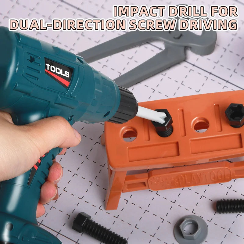 Kids' Interactive And Engaging Tool Kit Set