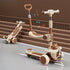 3-in-1 Outdoor Ride On Toys Push Scooter for Toddlers childrensterritory