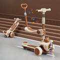 3-in-1 Outdoor Ride On Toys Push Scooter for Toddlers childrensterritory