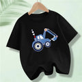 Short Sleeve Graphic Cotton Tees for Kids Boys Girls childrensterritory