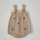 Baby Girl Hollow Out Knitwear Outfit Set