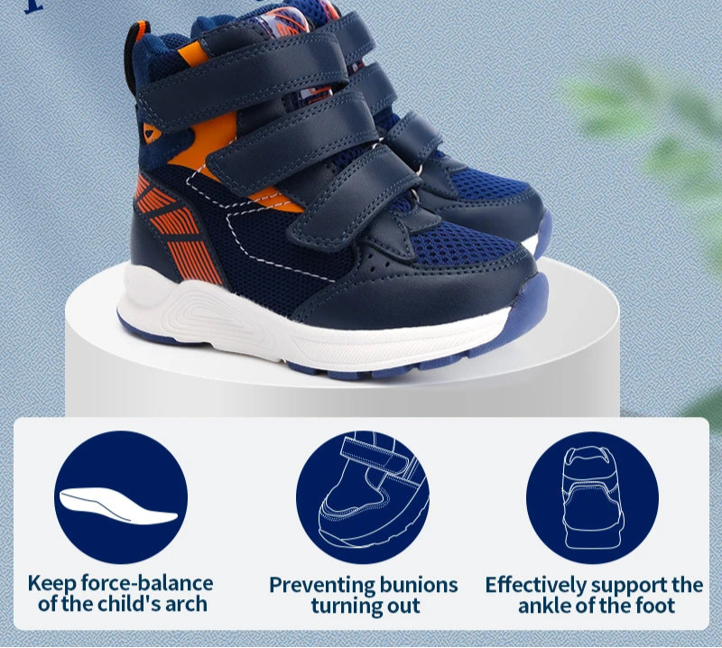 Children's High Top Boots with Arch and Ankle Support