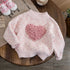 Warm Love Knitting Little Girls Sweater childrensterritory