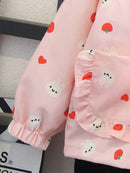 Two in One Printed Adorable Jackets for Kids Girls childrensterritory